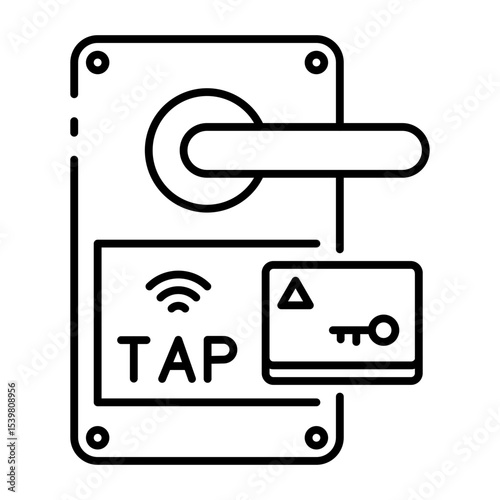 This Room key icon is suitable for Travel and Tourism, etc