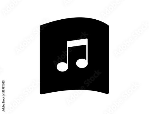 Icon of sheet music with eighth notes 14C : Eighth note, Quarter note, quaver, crotchet , musical instrument , sheet music , music score 