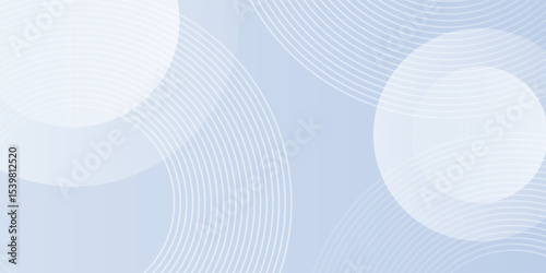 Abstract blue modern background with circle elements. Digital technology  art good nice simple