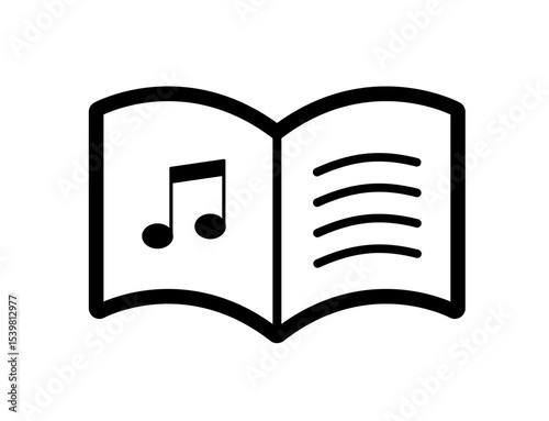 Icon of sheet music with eighth notes 08B : Eighth note, Quarter note, quaver, crotchet , musical instrument , sheet music , music score 