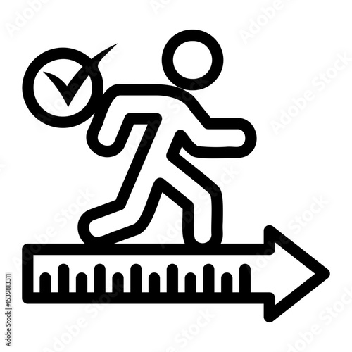 serious Line Icon