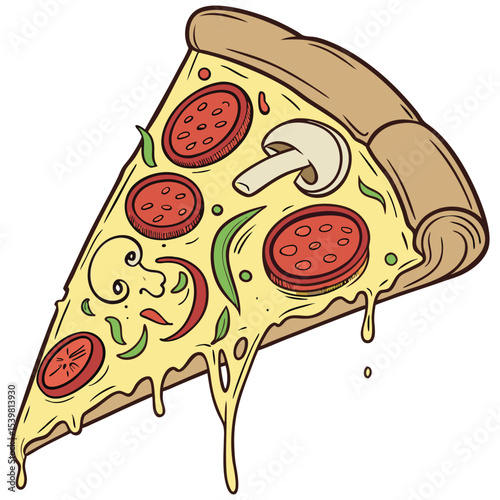 pizza vector