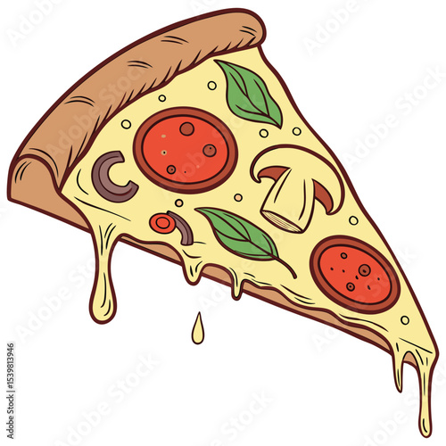 pizza vector