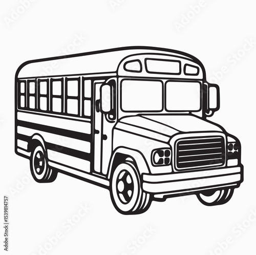 bus vector illustration