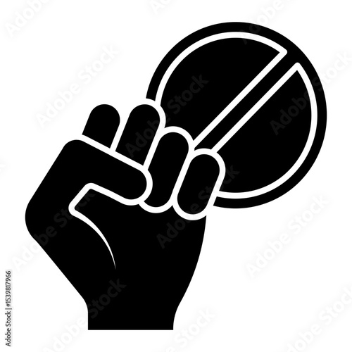 civil disobedience Solid icon
