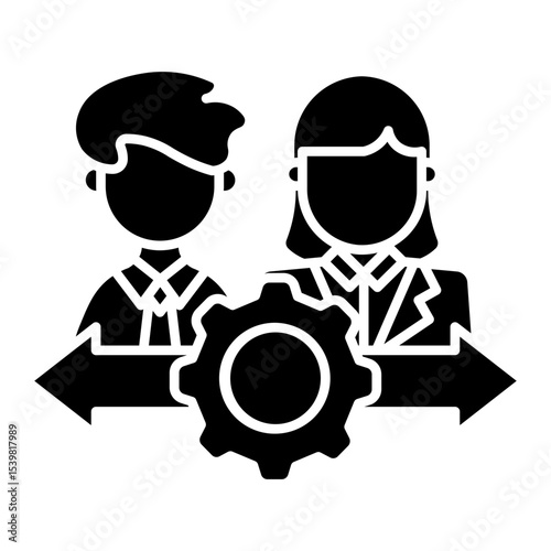 conflict Solid icon