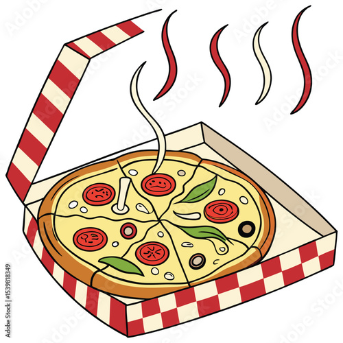 pizza vector