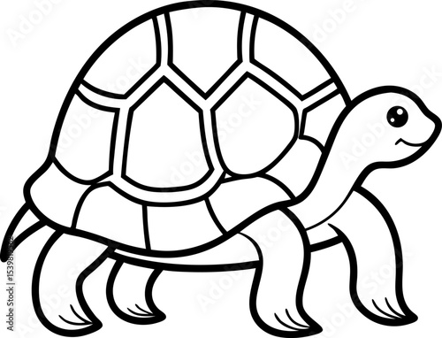 Turtle Icon Flat Graphic Design