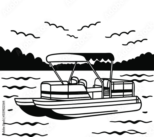 boat on the river