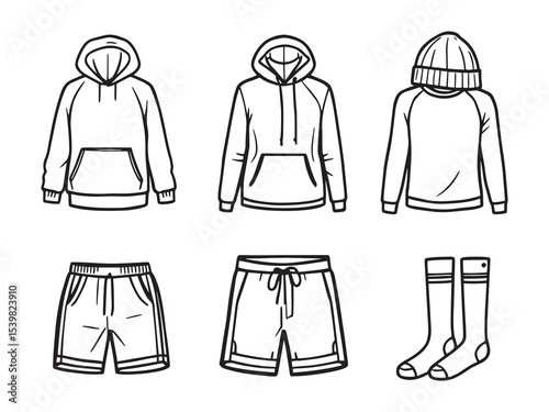 futuristic smart textile design wearable tech line art