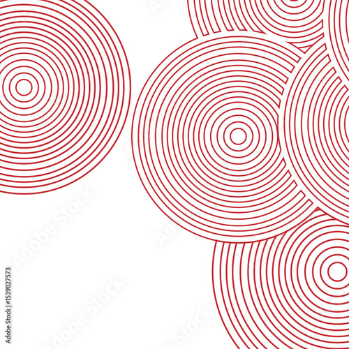 overlapping concentric circles