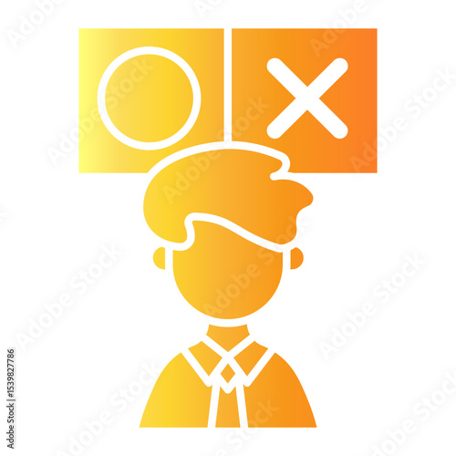 decision making Gradient icon
