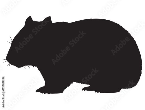 WOMBAT SILHOUETTE
