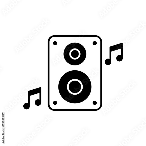 Speaker Music Audio Fill Icon