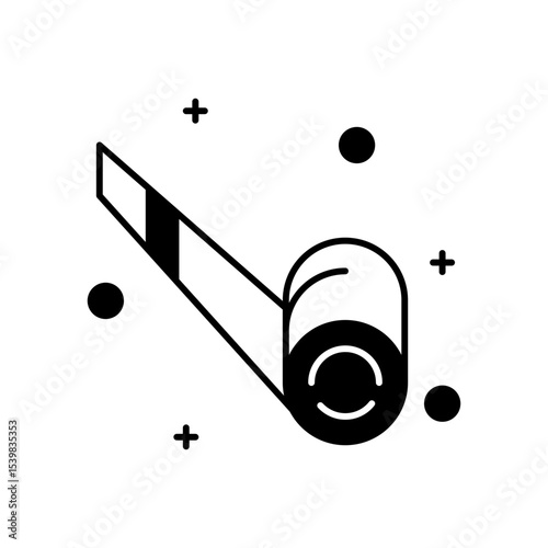 Party Blower Noise Maker Fill Icon