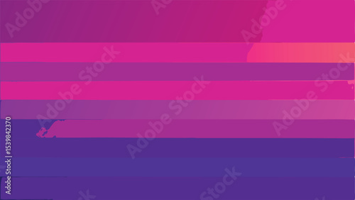 Abstract purple and pink horizontal stripes with transparency for design projects