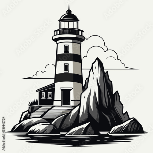 lighthouse on the beach