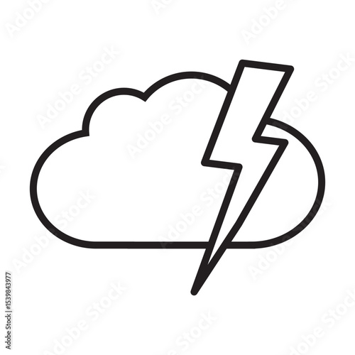 weather stormy icon