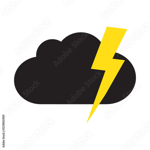 weather stormy vector icon 