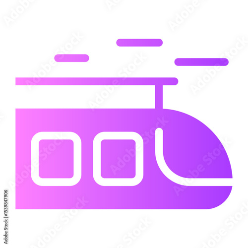 train gradient icon