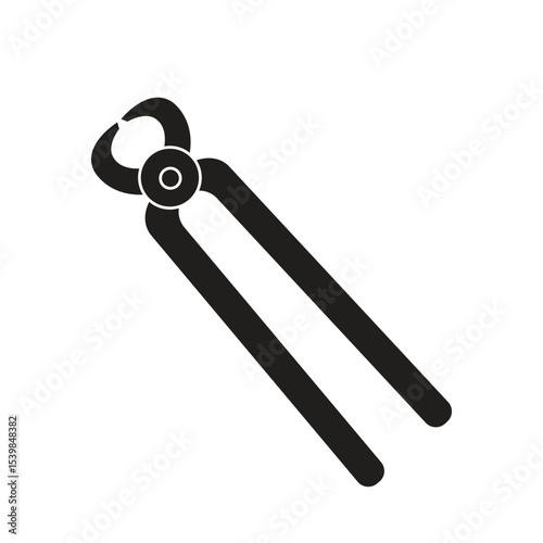 Pliers silhoutte vector art design