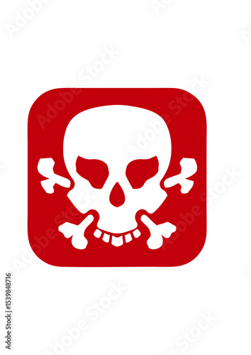 tete de mort skull icone