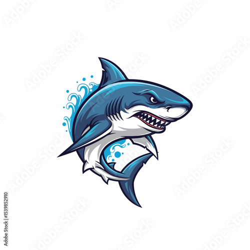 Icon or logo Shark very cool design