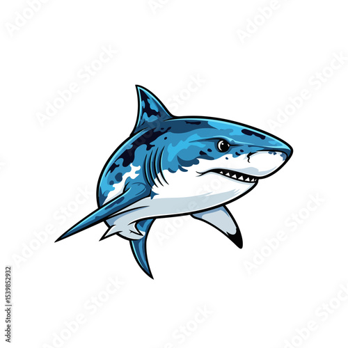 Icon or logo Shark very cool design