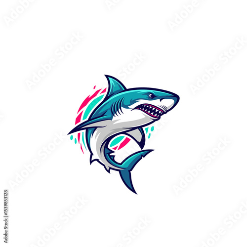 Icon or logo Shark very cool design