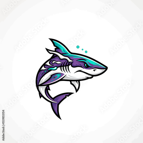 Icon or logo Shark very cool design