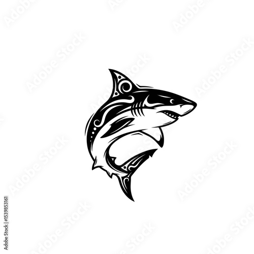 Icon or logo Shark very cool design