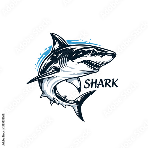 Icon or logo Shark very cool design