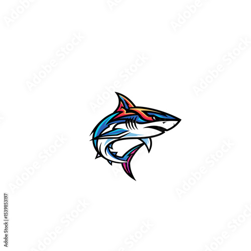 Icon or logo Shark very cool design