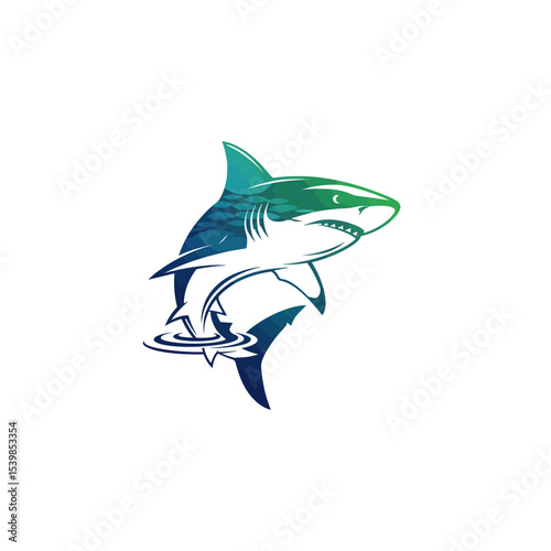 Icon or logo Shark very cool design
