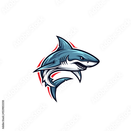 Icon or logo Shark very cool design