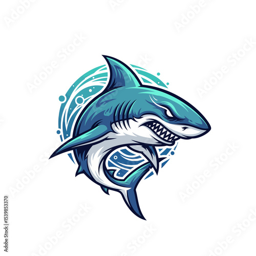 Icon or logo Shark very cool design