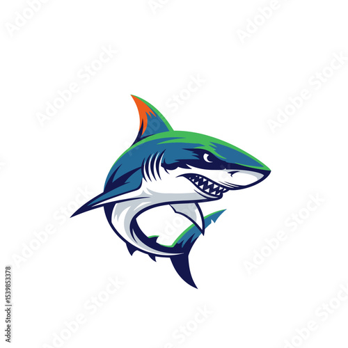 Icon or logo Shark very cool design