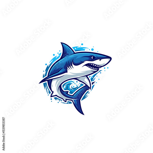 Icon or logo Shark very cool design