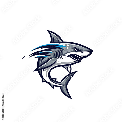 Icon or logo Shark very cool design