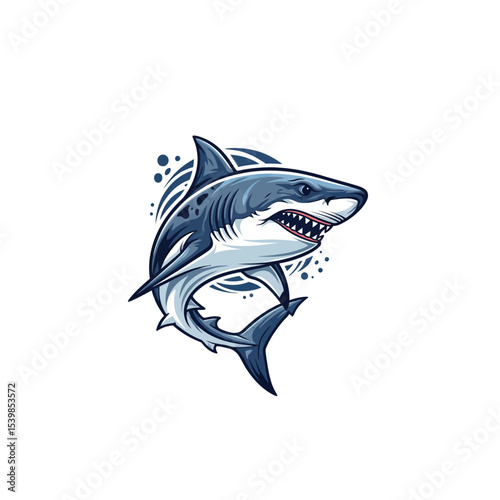 Icon or logo Shark very cool design