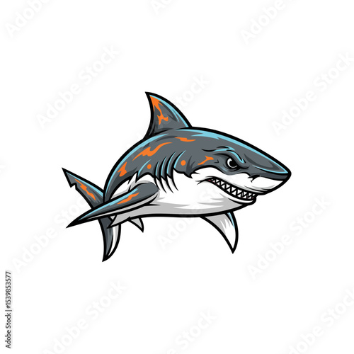 Icon or logo Shark very cool design