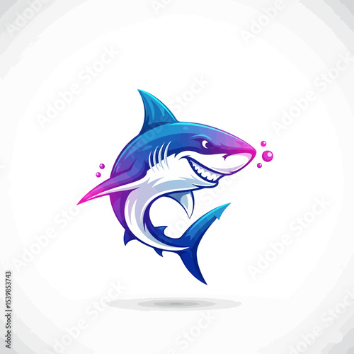 Icon or logo Shark very cool design