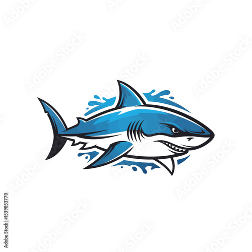 Icon or logo Shark very cool design