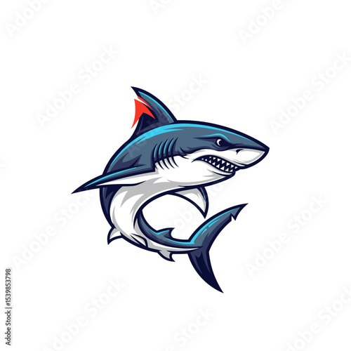 Icon or logo Shark very cool design