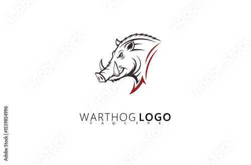 Bold Warthog Logo Design for Branding and Identity. Wild Boar Icon with a Rugged Look for Wildlife Brands, Outdoor Organizations, Survival Gear, and Powerful Naturalistic Visual Marketing Designs.

