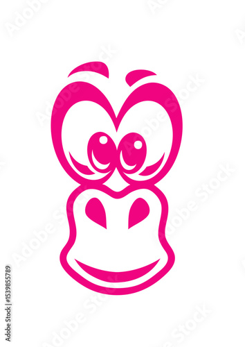 smiley face de vache