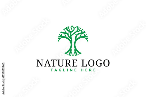 tree logo design. logo icon vector illustration