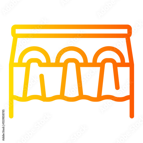 dam gradient icon