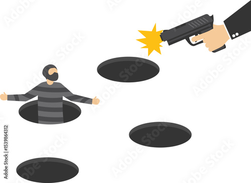 Protecting yourself from online scams and fraud stock illustration


