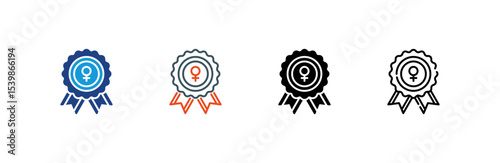 Badge icon set multiple style collection